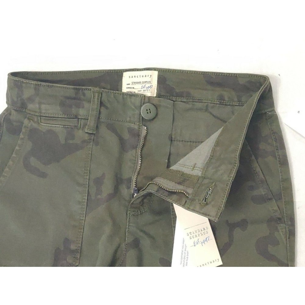 Sanctuary Pants Womens Skinny Green Palmer - Picture 9 of 12